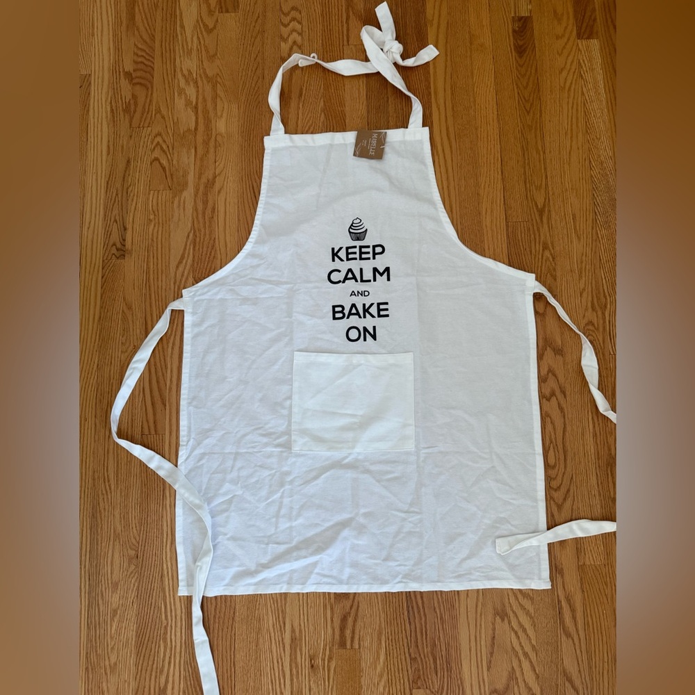 KEEP CALM and BAKE ON Apron